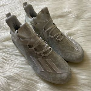 Adidas Adizero 'Young King' White Football Cleats